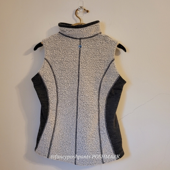 KÜHL wool blend zip performance vest quality 4season flattering w/zip & pockets! - Picture 3 of 17